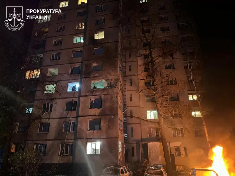 Russia attacks Kharkiv with kamikaze drones, targets Chuhuiv with missiles, killing 3, injuring 22 